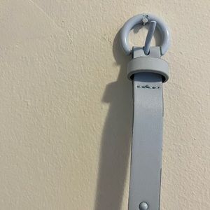 Pale blue belt